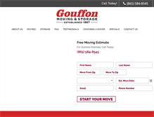 Tablet Screenshot of gouffon.com